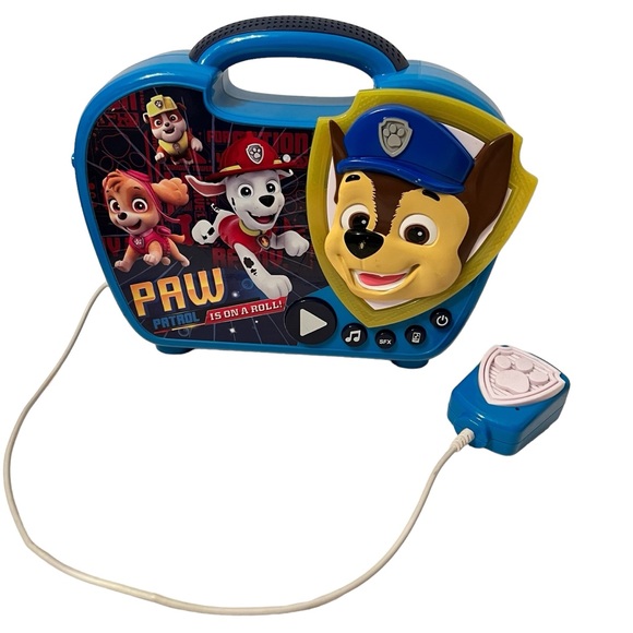 Paw Patrol Is On A Roll Sing Along Boombox With Microphone Built in Music - Picture 3 of 3